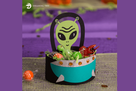Alien Favor Basket SVG: A 3D Space Brand Review