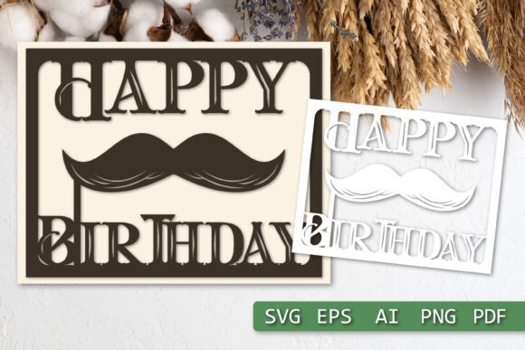 Birthday Card Paper Cut SVG: Graphics & Crafts Review