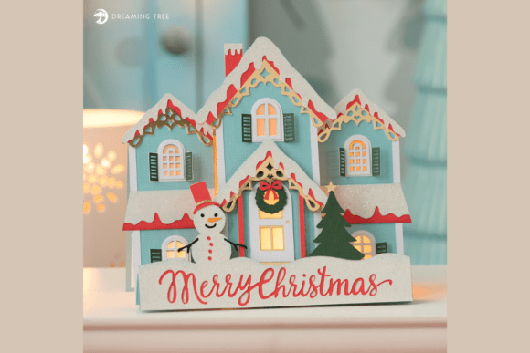 Christmas Comforts Card SVG: A 3D Holiday Review