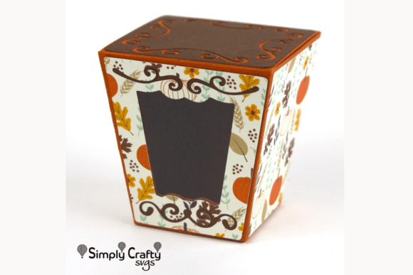 Flourish Gift Box SVG: 3D Design Review