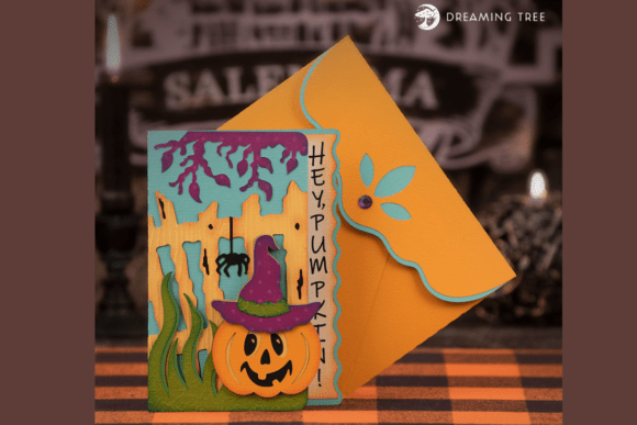 Hey, Pumpkin Greeting Card SVG: A 3D Halloween Review