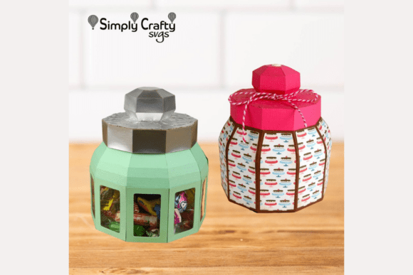 Round Canister SVG: 3D Objects for Sellers