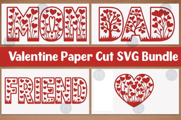 Valentine Paper Cut SVG Bundle Review